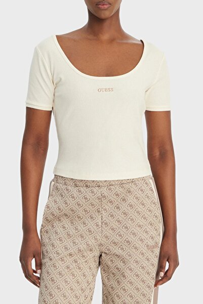Guess Circe Aktif Modal Karışımlı Kadın T-shirt V6GP04K2969