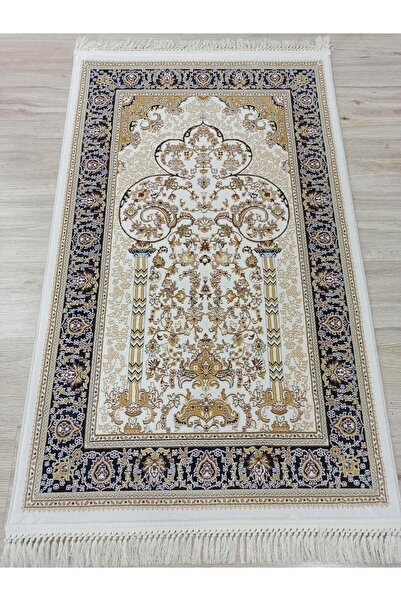PIRLANTA 100 Tarak İpeksi̇ Seccade Cream Gray