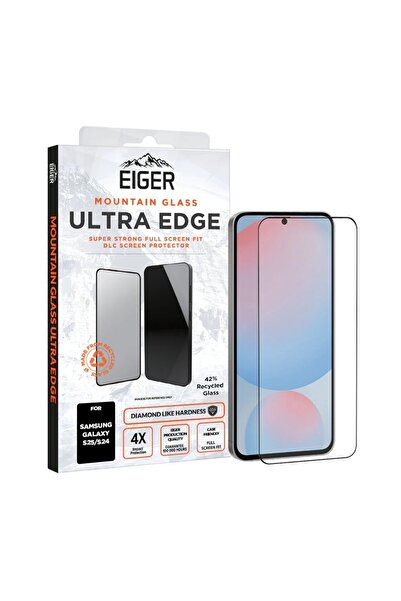 EIGER Folie Sticla Mountain Glass Ultra GRS Samsung Galaxy S25 / S24 Transpar...