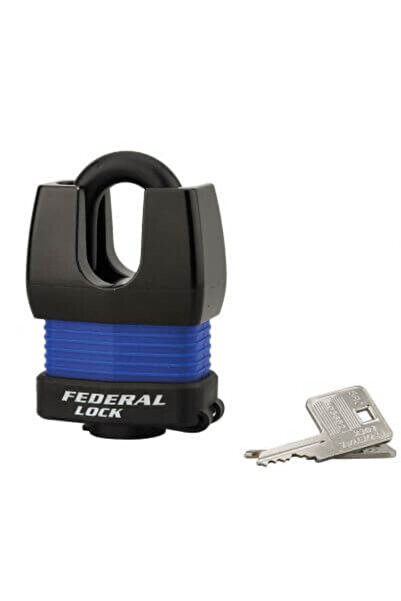 THIRARD Construction padlock, with key, DOCKER, 55 mm,