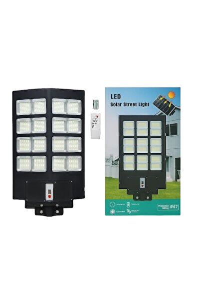 OEM Lampă stradală solară LED de 800W cu telecomandă, senzor de mișcare, pano...