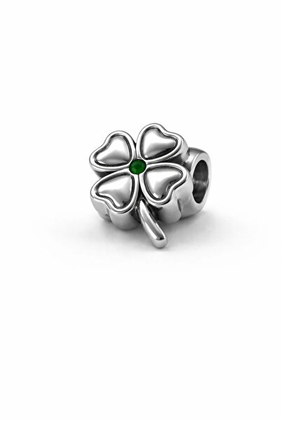 MakeWell Four Leaf Clover Steel Charm