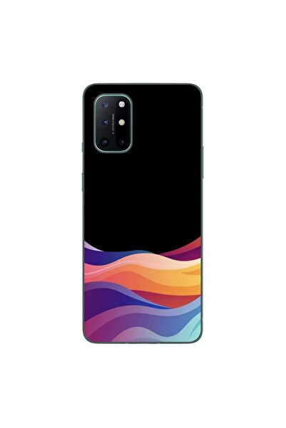 OEM Husa compatibila cu OnePlus 8T Silicon Gel Tpu Model Neon Waves