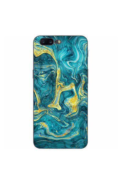 OEM Husa compatibila cu OnePlus 5 Silicon Gel Tpu Model Abstract Gemstone Glow