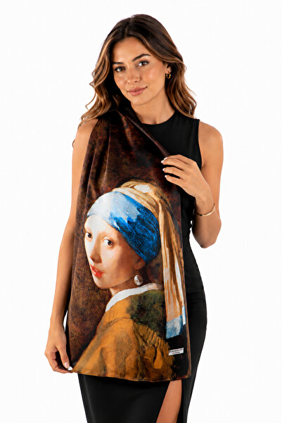 silkwormlife Art Collection 100% Silk Shawl – Famous Painter Works Patterned ...