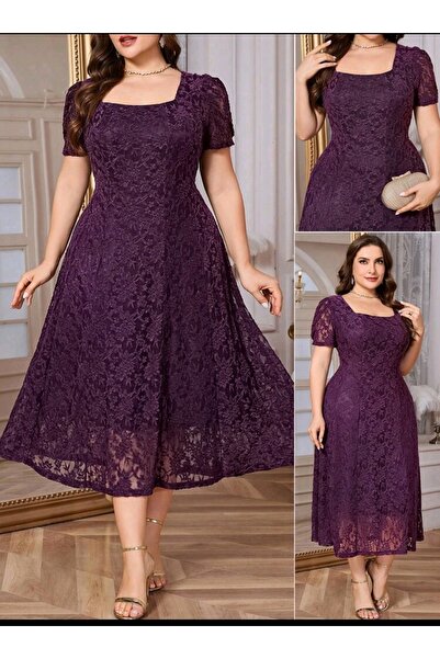 OEM Rochie de dantela,cu captuseala din lycra opac