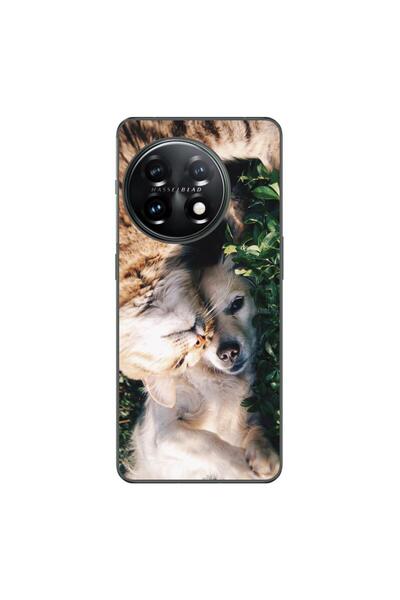 OEM Husa compatibila cu OnePlus 12 Silicon Gel Tpu Model Caine si Pisica
