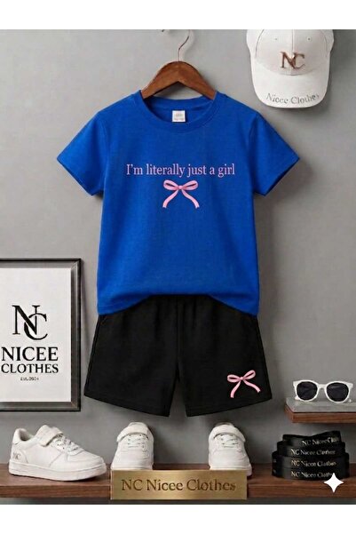 NC Nicee Clothes Tricou și pantaloni scurți de vară pentru copii, unisex (cu ...