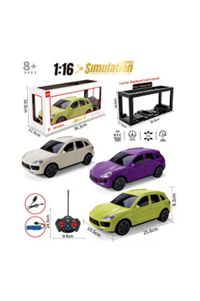 CasaDesteapta.ro Rastar Porsche Cayenne Turbo 1:16 Remote Control Car Toy