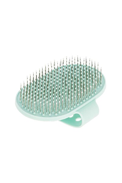 Kerbl Pet PERIE PENTRU CAINI TERRIER CURRY COMB KERBL 13x8CM TURQUOISE