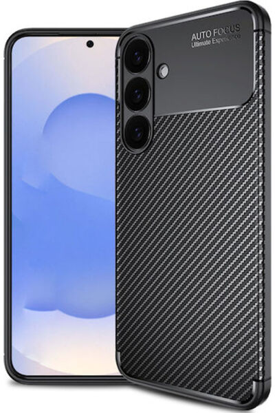 Other Ancus Μαύρη Θήκη Πλάτης Σιλικόνης για Galaxy S25 Κωδικός: 50821-OC