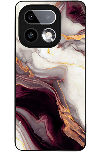 Other Θήκη Σειράς Sonique Marble για Realme 16 Pro Plus Μπορντό