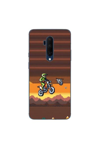 OEM Θήκη συμβατή με OnePlus 7T Pro Σιλικόνης Gel TPU με σχέδιο Pixel Art Moto...