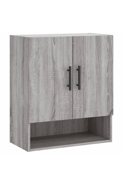 vidaxl Wall cabinet, sonoma grey, 60x31x70 cm, composite wood