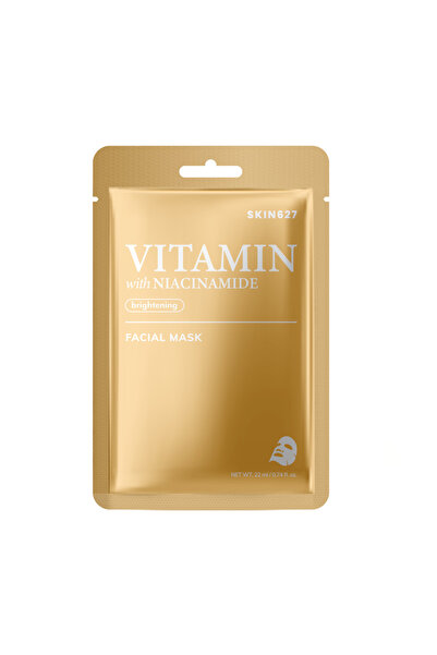 SKIN627 Face mask VITAMINS with NIACINAMIDE, 22 ml (6pcs)