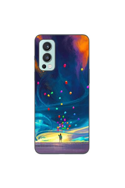 OEM Θήκη συμβατή με OnePlus Nord 2 από σιλικόνη gel TPU με σχέδιο Μπαλόνια το...