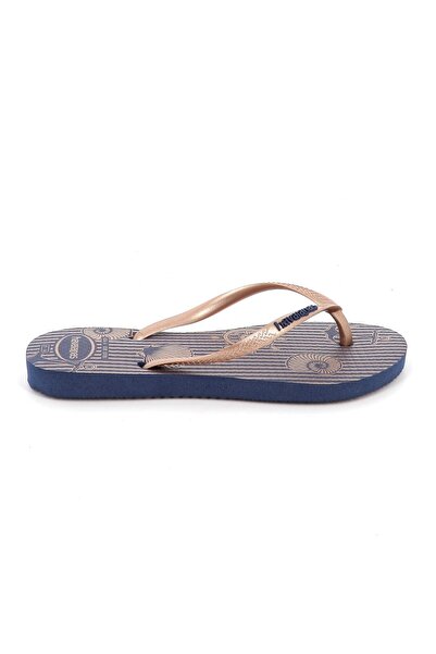 Havaianas Γυναικεία Σαγιονάρα Slim Nautical Χρώματος Μπλε 4137125-2356