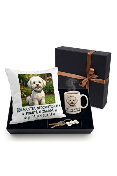 ALL PAPICKS Personalized Gift Top Bottom Set "Unconditional Love" - ​​White P...