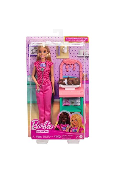 mattel Barbie Baby Doctor Κούκλα JCR72