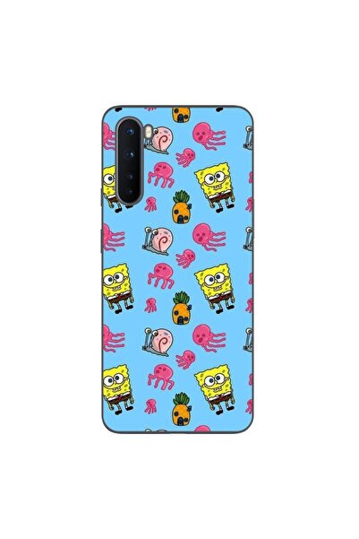 OEM Θήκη συμβατή με OnePlus Nord, από σιλικόνη gel TPU, με σχέδιο Σφουγγαράκης.