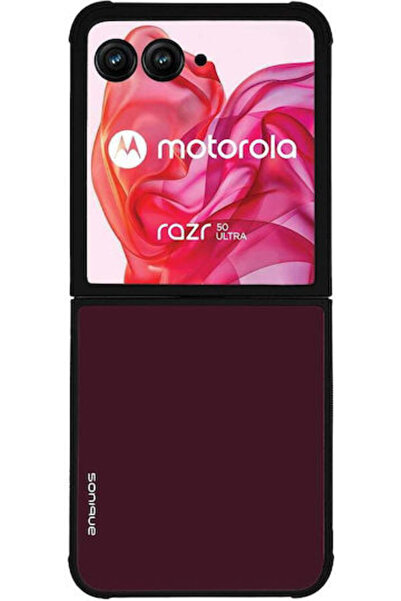Other Θήκη Sonique Colorbloc Σειράς για Motorola Razr 50 Ultra Μπορντό
