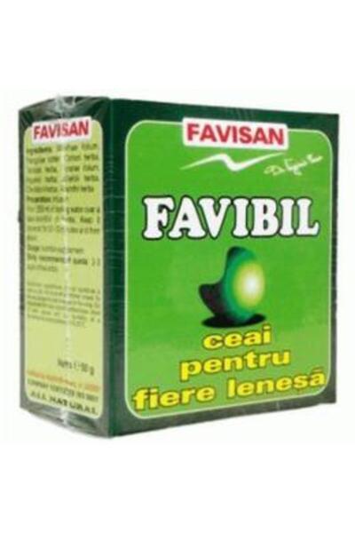 Favisan Ceai pentru Fiere Lenesa Favibil Favisan, 50g