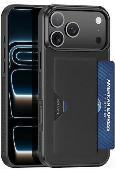 Dux Ducis Pocard Πίσω Κάλυμμα Σιλικόνης / Πλαστικό Μαύρο (iPhone 17 Pro Max) ...