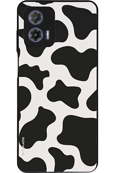 Other Θήκη Sonique Σειράς Animal Print για Motorola Moto G73 5G - Αγελάδα 01