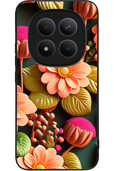 Other Θήκη Sonique Σειρά 3D Λουλούδια Xiaomi Redmi Note 15 Pro Plus 5G Σολομί