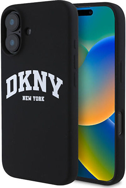 Dkny Υγρή Σιλικόνη Πίσω Κάλυψης Μαύρο (iPhone 16 Plus) Κωδικός: DKHMP16MSNYACH