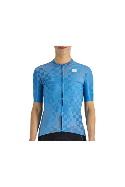Sportful Tricou de ciclism pentru femei Rocket-Blue-S