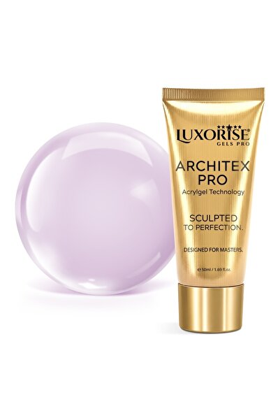 LUXORISE Polygel ARCHITEX PRO - Pure Perfection Collection, Milky Lavender, 50ml