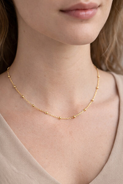 Bozhi Necklace Steel Gold Stylish Gift
