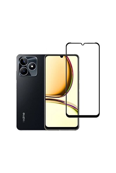TechnoZone واقي شاشة زجاجي متوافق مع Realme C53 مضاد للكهرباء الساكنة ومقاوم ...