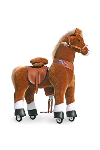 PonyCycle Model U Cal – Jucarie de calarit pe roti cu frana, 7+ ani