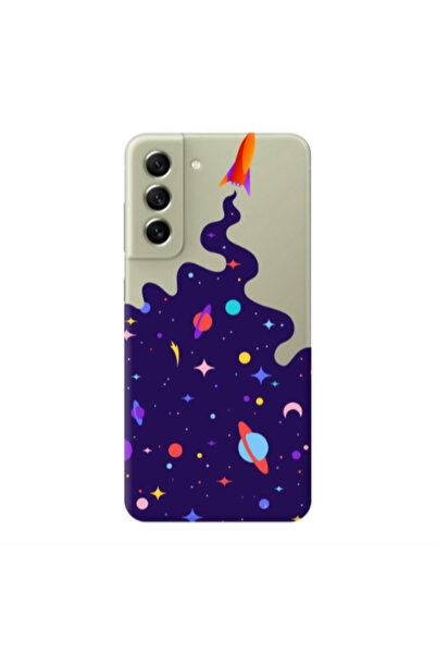 Other Samsung S22 Plus Rocket Transparent Silicone TPU Θήκη