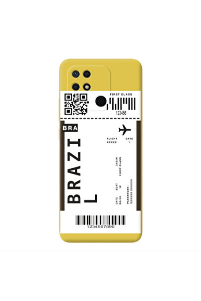 Other Xiaomi Redmi 10C Brazil BRA Yellow Colored Silicone TPU Θήκη