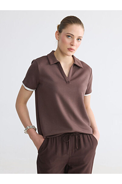 LC Waikiki RMZ GİYİM FARKİLYA Tricou de damă cu guler răsucit