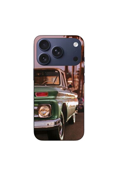 OEM Husa compatibila cu Apple iPhone 17 Pro Silicon Gel Tpu Model Pickup Truck