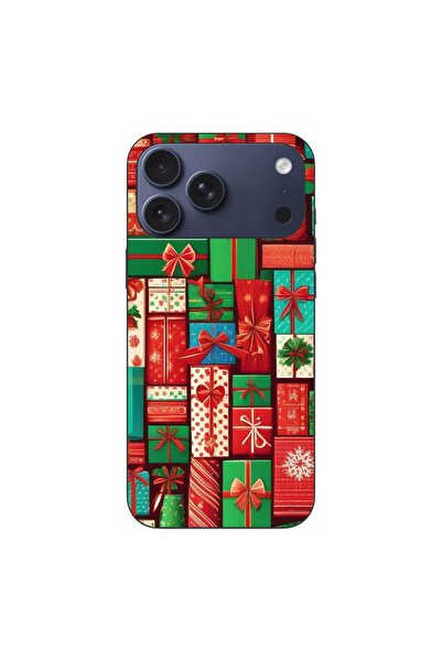 OEM Husa compatibila cu Apple iPhone 17 Pro Max Silicon Gel Tpu Model Xmas Gi...