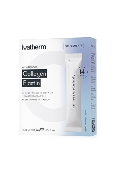 IVATHERM Colagen și Elastină hidrolizate, Ivatherm, 14 plicuri