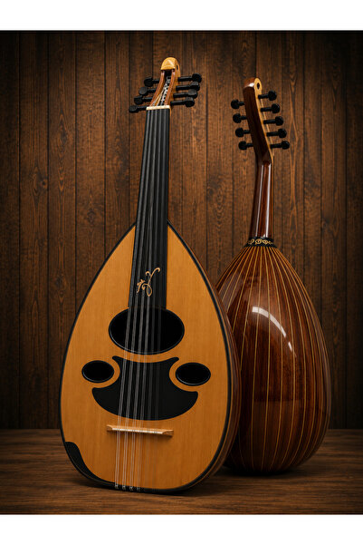 KARAZ MUSIC Syrian Musical Oud, Iraqi Model No. 3, Moving Horse, Cedar Face a...