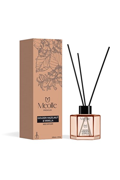 Meolle Odorizant cu bețișoare Golden Hazelnut & Vanilla 120 ml
