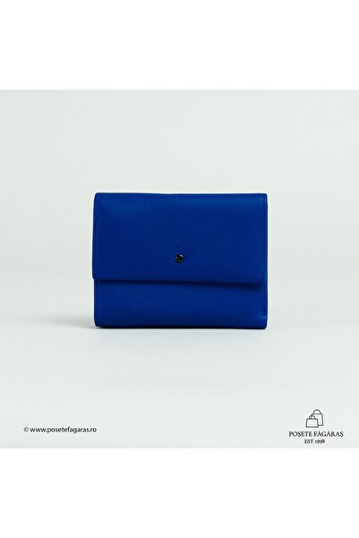 Posete Fagaras Alice Leather Wallet - Blue, Genuine Leather Wallet , Women's ...