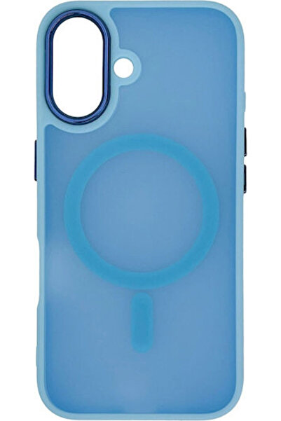 Hurtel Μπλε Πίσω Θήκη Σιλικόνης για iPhone 17e / 16e
