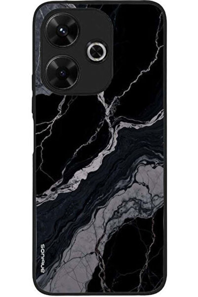 Other Θήκη Σειράς Sonique Marble για Xiaomi Redmi 13 4G Poco M6 4G Μαύρο 02