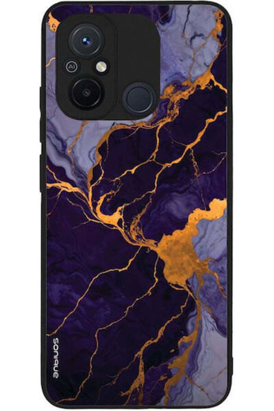 Other Θήκη Sonique Σειράς Marble για Xiaomi Redmi 12c Μωβ