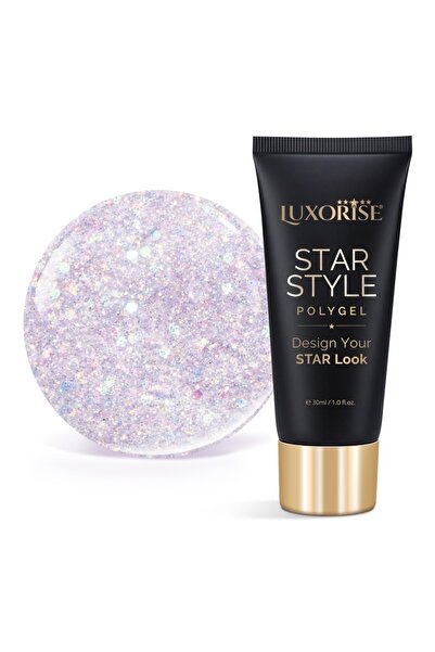 LUXORISE Polygel STAR STYLE - STAR VIBE Collection, Holo Star, 30ml