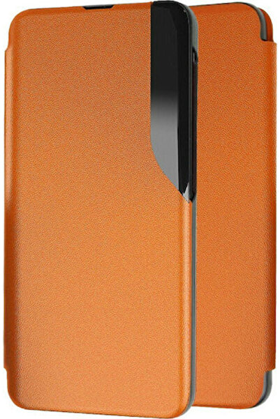 Other Ancus Book Συνθετικό Δέρμα Πορτοκαλί (iPhone 13 Pro Max) Κωδικός: 33059