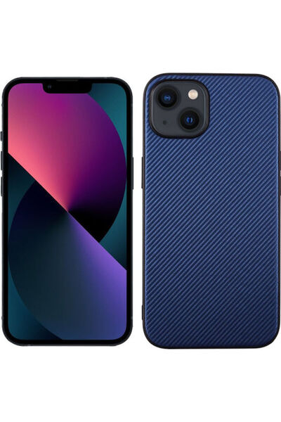 Other Volte-Tel Carbon Lift Πίσω Κάλυμμα Σιλικόνης Μπλε (iPhone 13)